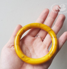 Vòng tay San Hô vàng 19 hạt vân 10mm (ly) Vòng tay San Hô vàng 19 hạt vân 10mm (ly)