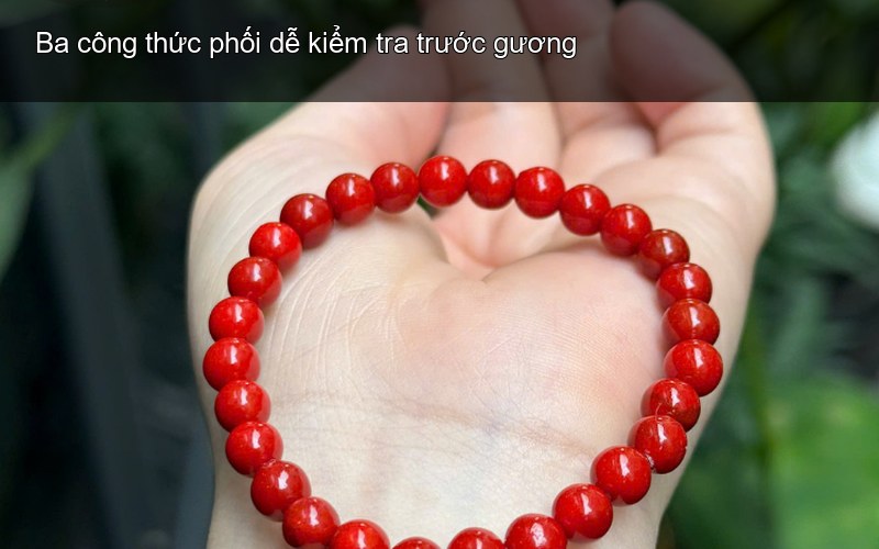 Ba công thức phối dễ kiểm tra trước gương